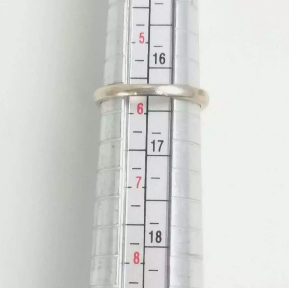 VINTAGE STERLING CITRINE RING. Estate sale piece signed CNA - Picture 4 of 8